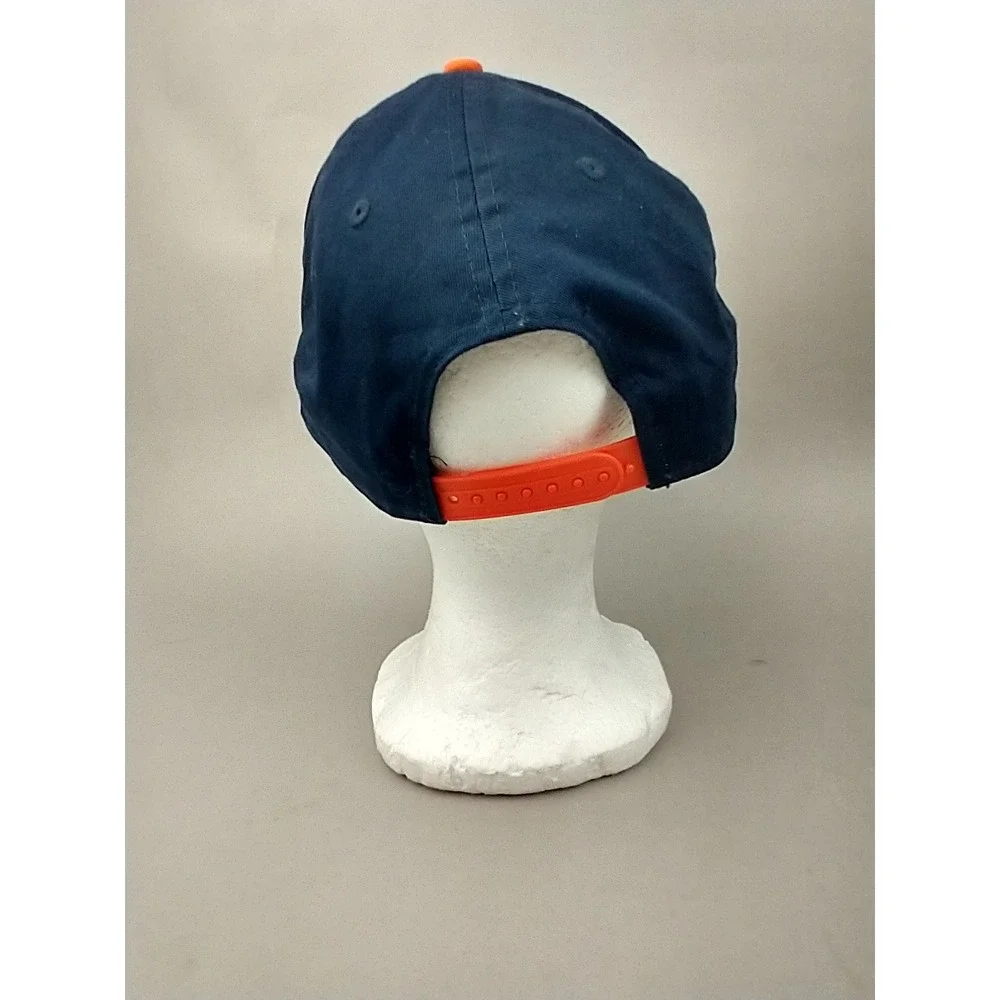 New Era 9FIFTY Denver Broncos Snapback Hat Navy Orange‎ NFL AFC Patch Mens M/L